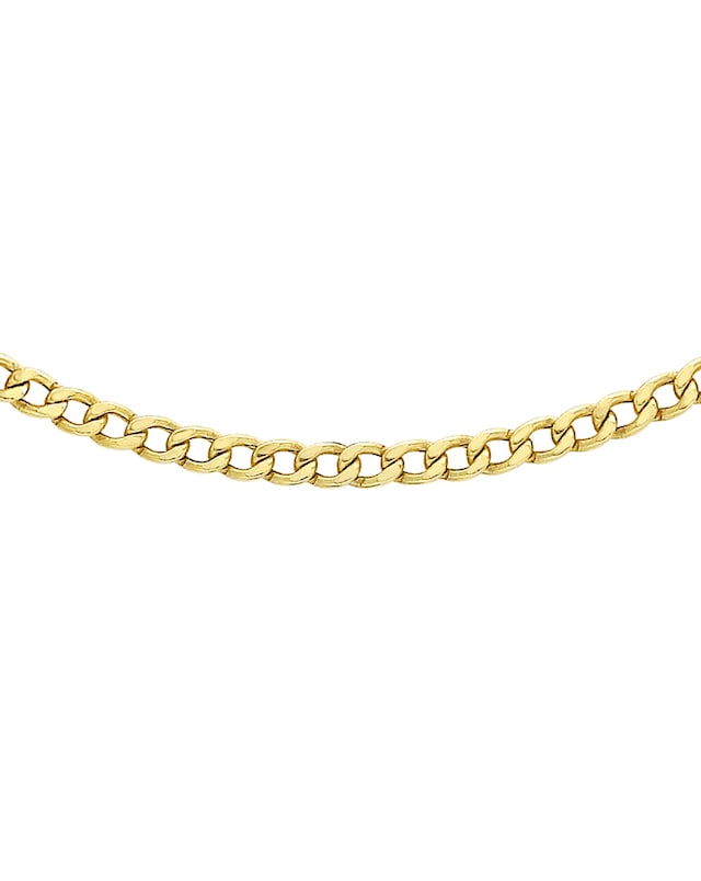 9Ct Gold Curb Chain